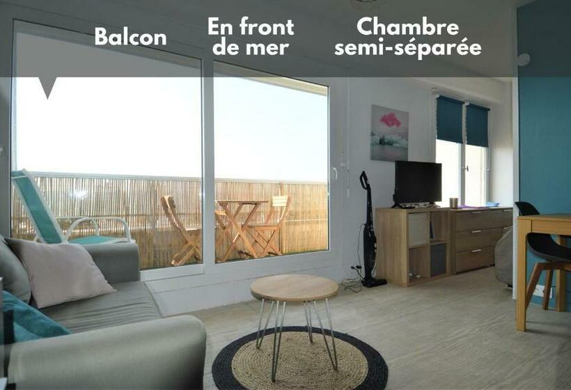 Studio Avec Chambre Balcon Et à 20m De La Mer