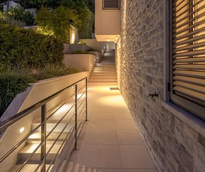 Beachfront Villa Poseidon With Heated Pool