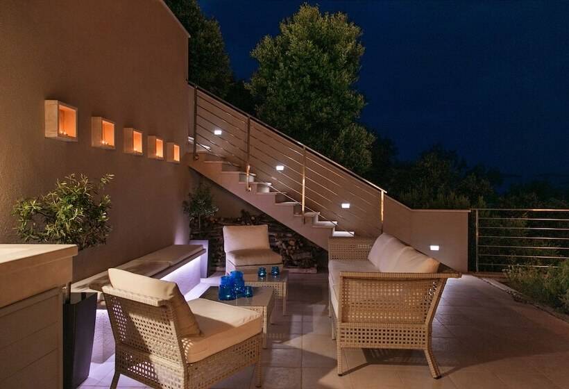 Beachfront Villa Poseidon With Heated Pool