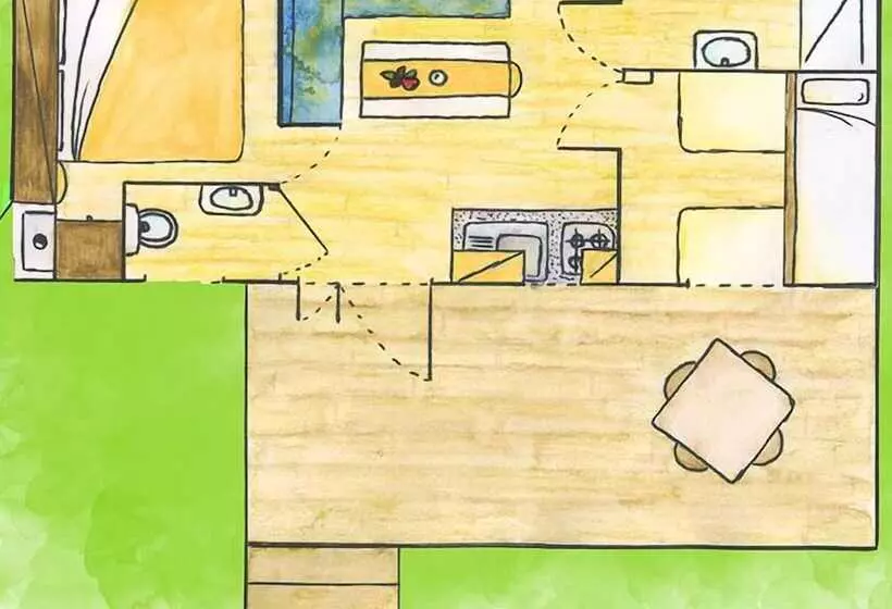 Hotelli Camping Baia Verde