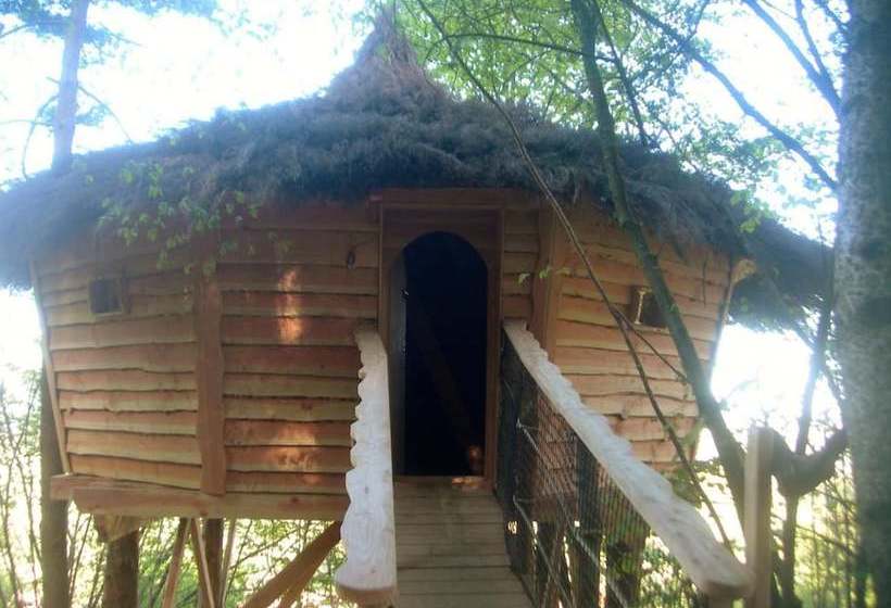 住宿加早餐 Cabanes Et Yourtes De La Vallée De L Ance