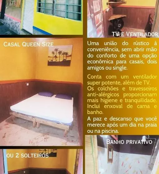 ペンション Pousada Caragua Poesia Na Praia