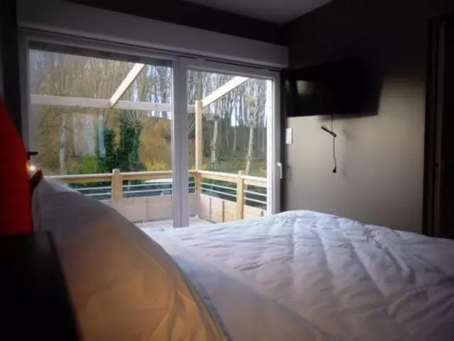ホテル Hôtellerie Des Jardins D'honvault