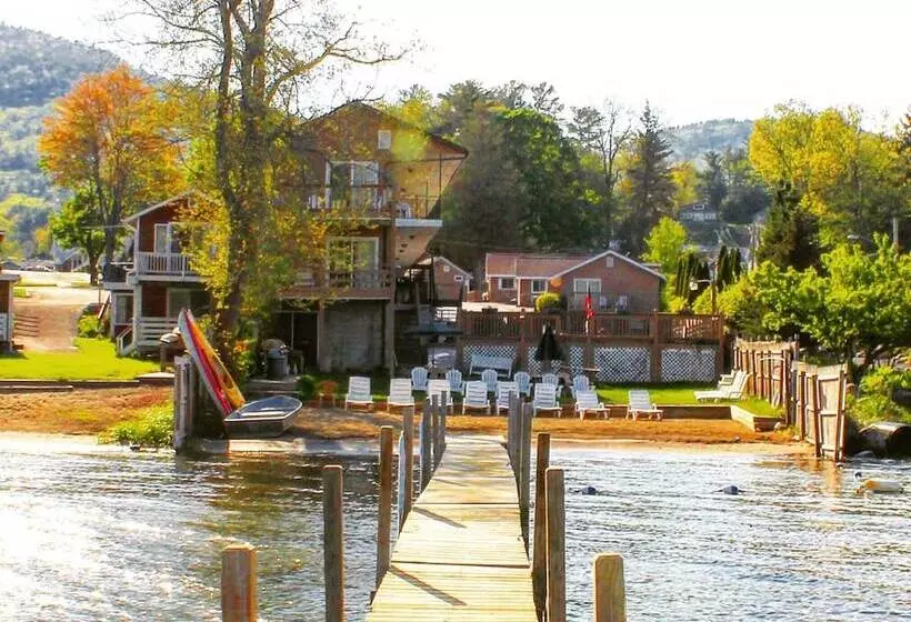 모텔 The Sundowner On Lake George