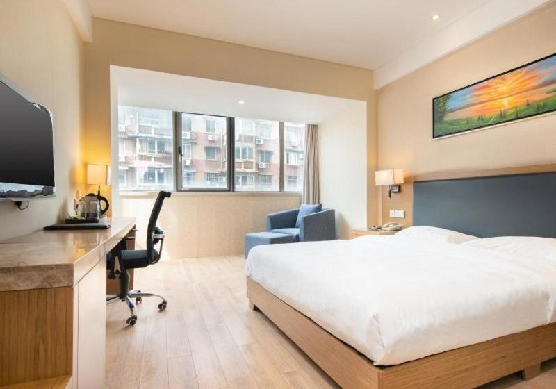 בית מלון כפרי Greentree Eastern Wuhu City Jiuhuashan Middle Road Wuyi Square