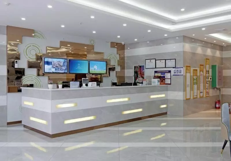 Hotelli Greentree Inn Qionghai Boao Railway Station Business
