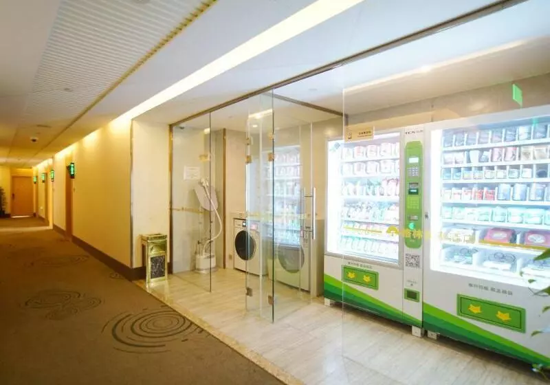 Hotelli Greentree Inn Shanghaibaoshan District Tieshan Road Youyi Road