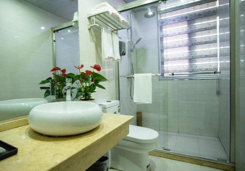 酒店 Shell Hefei Chaohu Railway Station Wanda Plaza