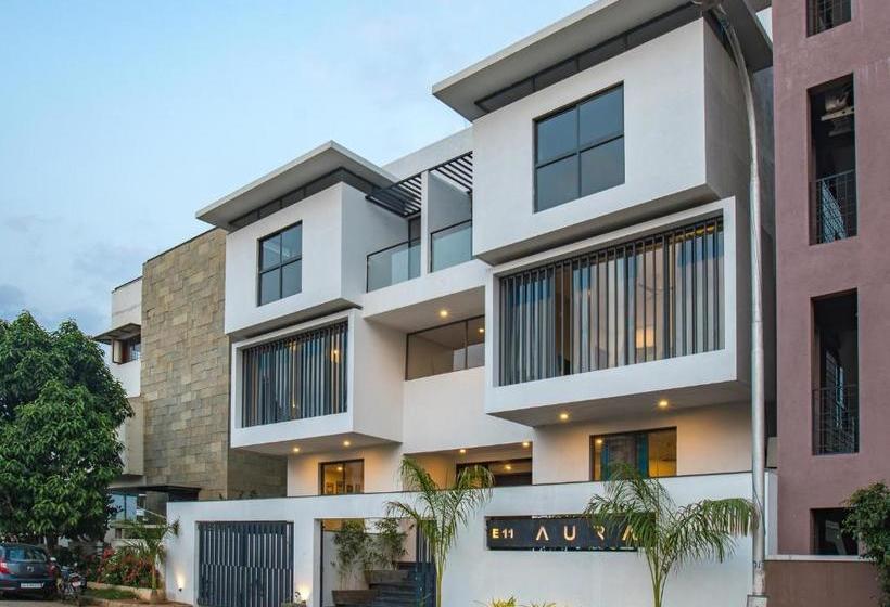 בית מלון כפרי Aura Corporate Suites At Manyata Tech Park