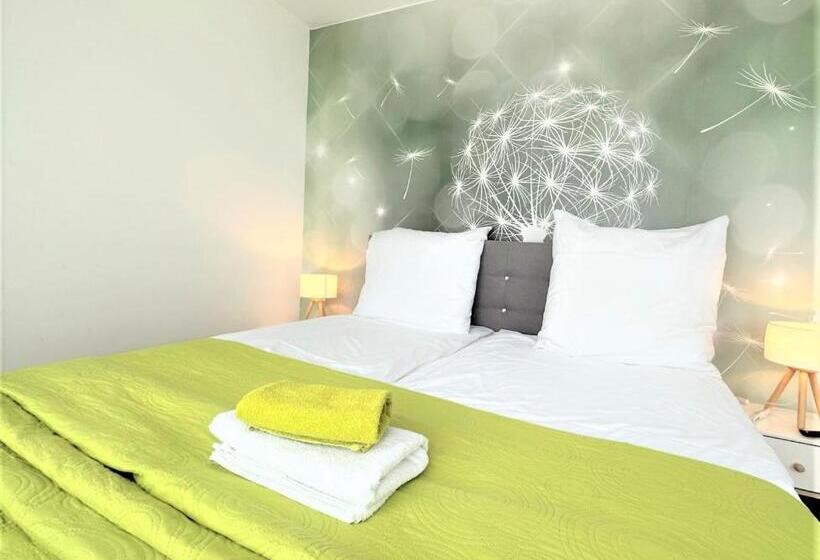 Panorama Penthouse Apartment Mit Klima Und Whirlpool Für Bis Zu 6 Personen