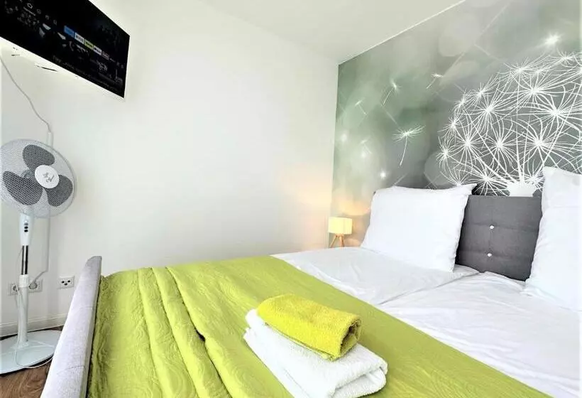 Panorama Penthouse Apartment Mit Klima Und Whirlpool Für Bis Zu 6 Personen