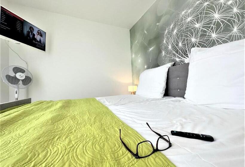 Panorama Penthouse Apartment Mit Klima Und Whirlpool Für Bis Zu 6 Personen