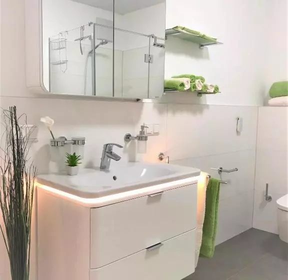 Panorama Penthouse Apartment Mit Klima Und Whirlpool Für Bis Zu 6 Personen