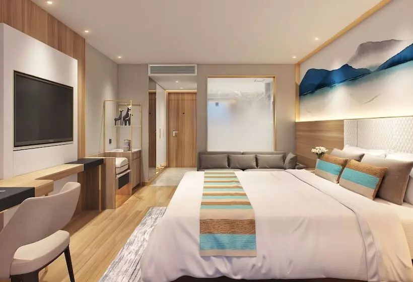 Hotelli Greentree Alliance Ningyida Hospital Yinchuan Bus Station