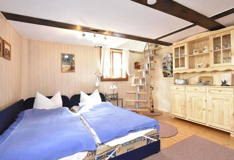 Sleep Under A Thatched Roof   Apartment In Ahlbeck Near Haff