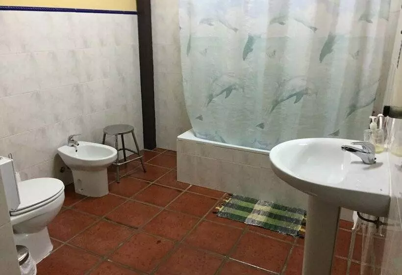 ペンション Alojamiento Castillo De Hornachos