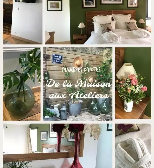 Aamiaismajoitus (B&B) De La Maison Aux Ateliers