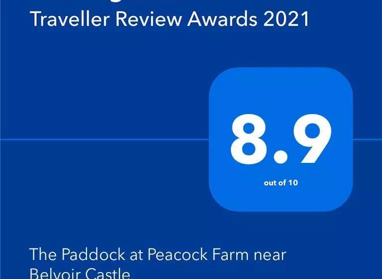 ベッドアンドブレックファースト The Paddock At Peacock Farm Near Belvoir Castle
