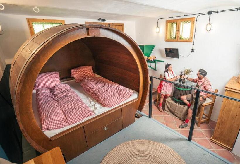 酒店 Winzerhof Küssler Weinviertel