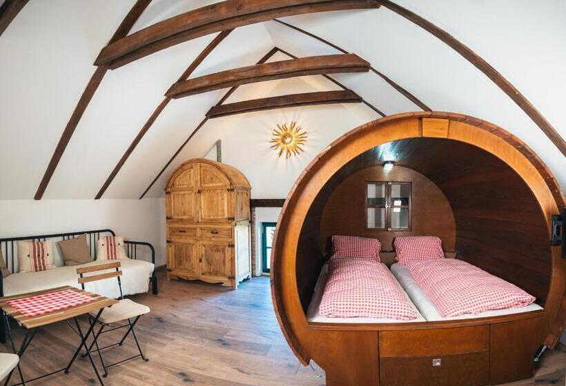 酒店 Winzerhof Küssler Weinviertel