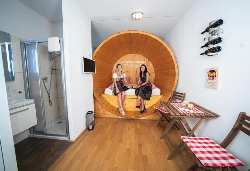 酒店 Winzerhof Küssler Weinviertel