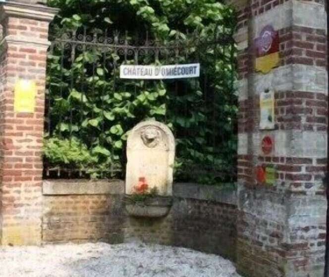 펜션 Chambres D Hotes Spa Château D Omiécourt