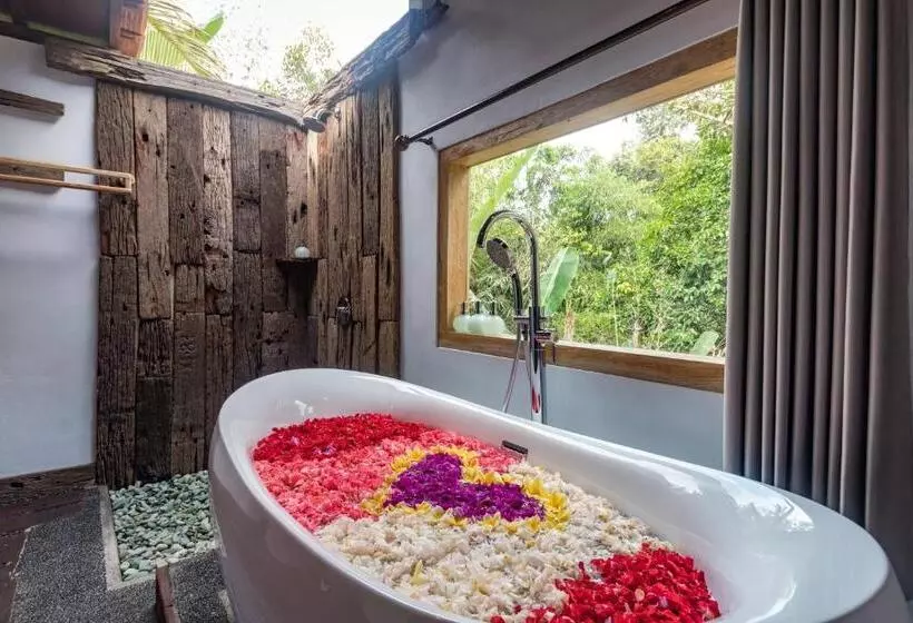 Aamiaismajoitus (B&B) Villa Be Bali Hut Farm Stay