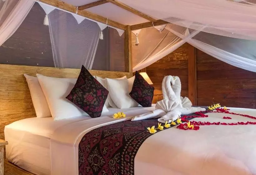 Aamiaismajoitus (B&B) Villa Be Bali Hut Farm Stay