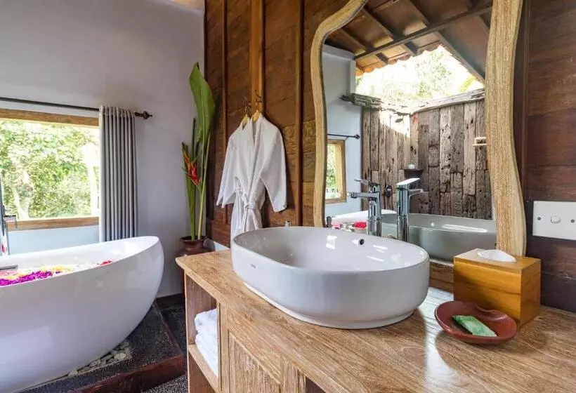 Aamiaismajoitus (B&B) Villa Be Bali Hut Farm Stay