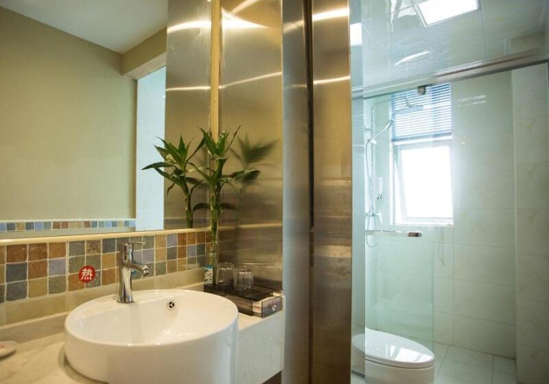 호텔 Shell Anhui Province Hefei Binhu New District Convention And Exhibition Center