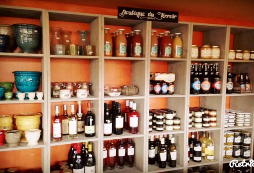 酒店 Restaurant Le Gardon   Pont Du Gard