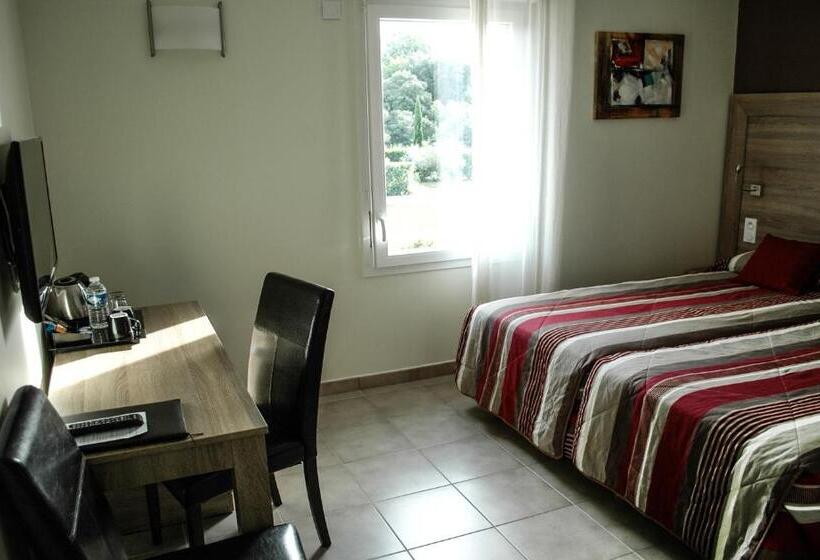 酒店 Restaurant Le Gardon   Pont Du Gard