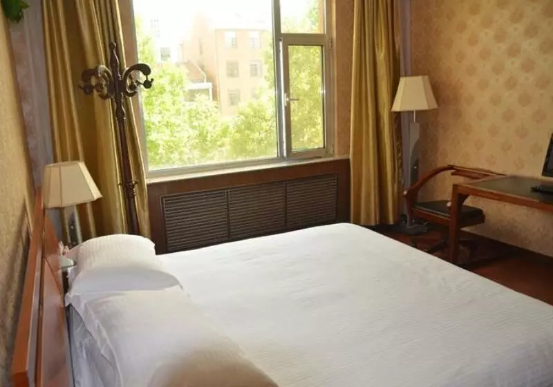 ホテル Greentree Inn Weifang Qingzhou Middle Haidai Road Electric Power Shell