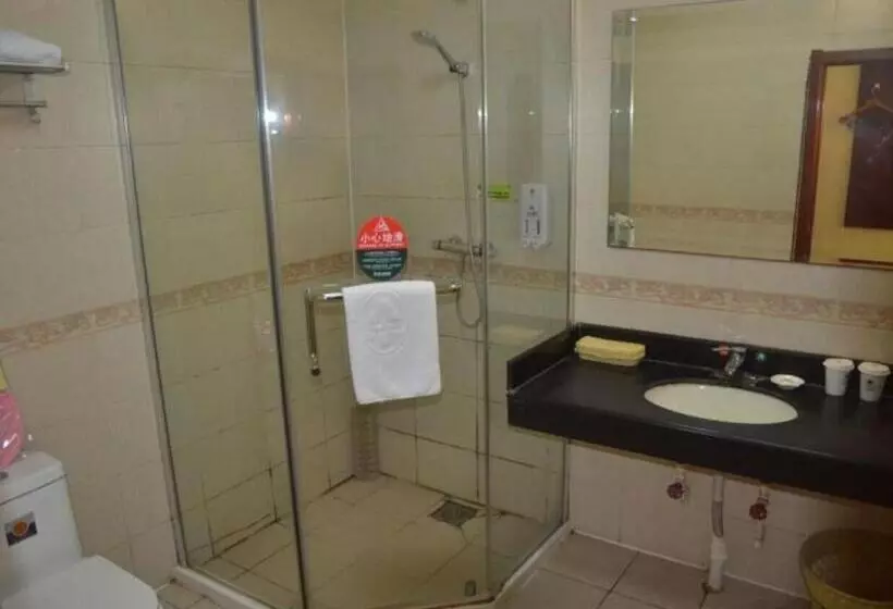 ホテル Greentree Inn Weifang Qingzhou Middle Haidai Road Electric Power Shell