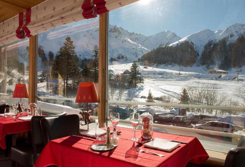 ホテル Hôtel Du Puy Ferrand , Restaurant La Table De L Ours