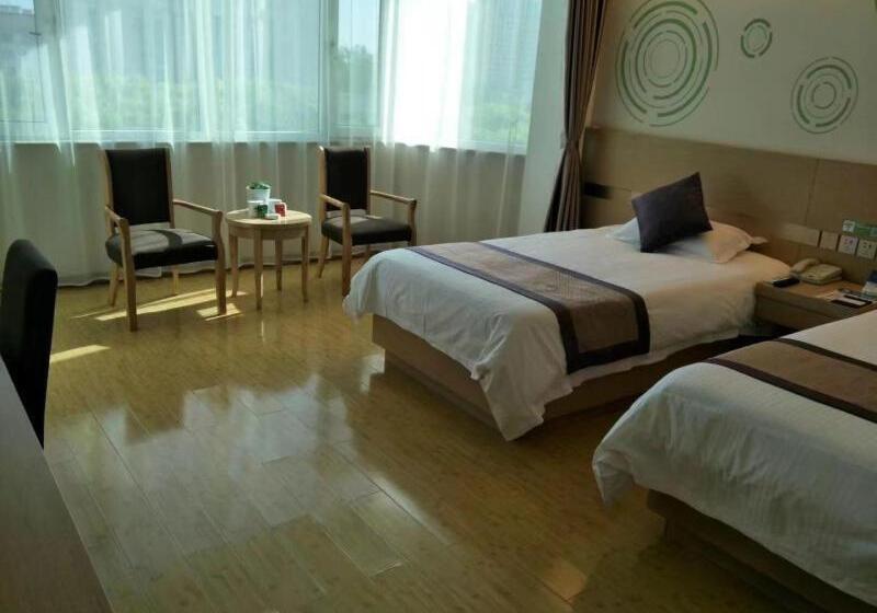 בית מלון כפרי Greentree Inn Shanxi Changzhi Lucheng Zhonghua Street Business