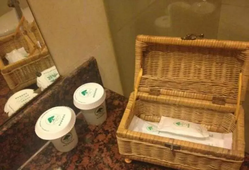 هتل Greentree Inn Shanxi Lvliang Wenshui Zetian Street Shell