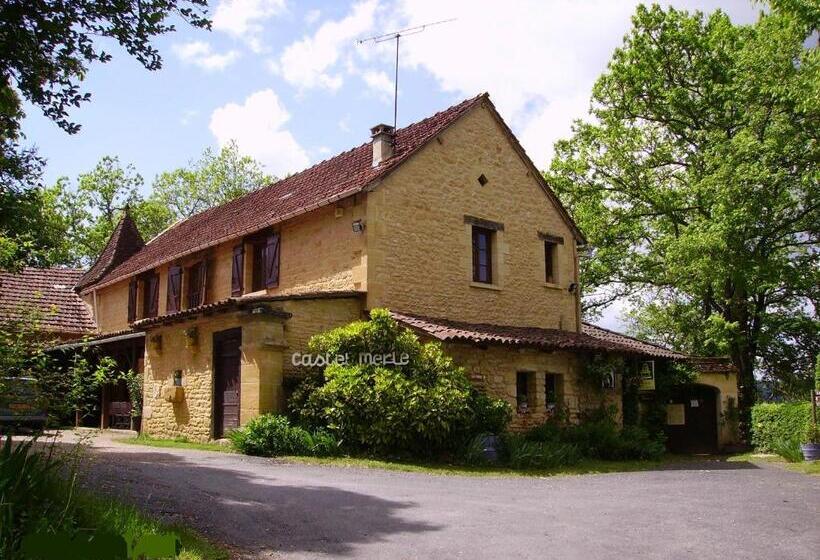 בית מלון כפרי Auberge De Castel Merle