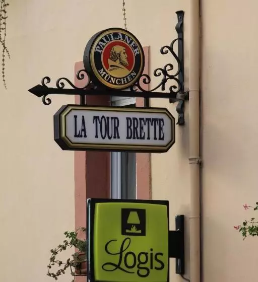 호텔 Logis Hôtel Et Restaurant La Tour Brette