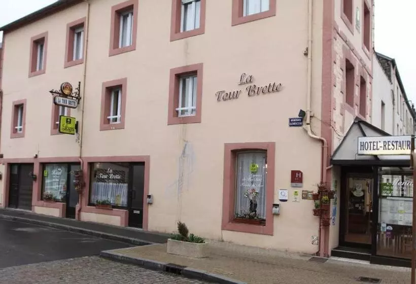 호텔 Logis Hôtel Et Restaurant La Tour Brette