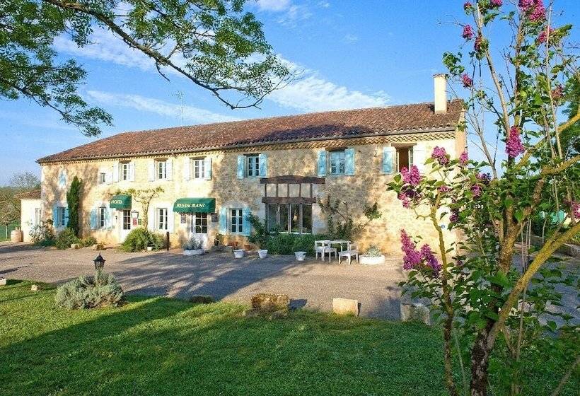 בית מלון כפרי Logis Hôtel La Ferme De Flaran