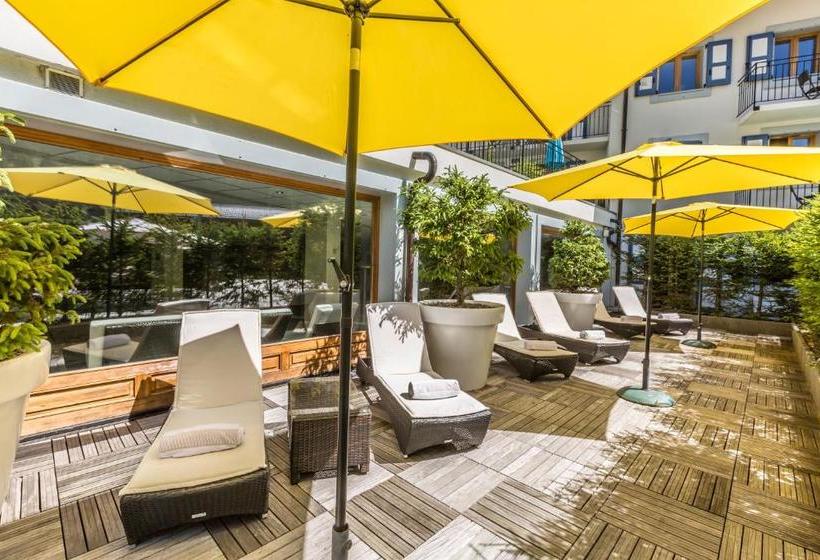 هتل Residence And Spa Vallorcine Montblanc