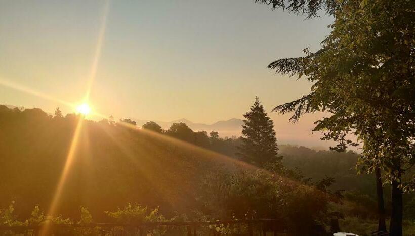 교외 호텔 Il Casaletto Agriturismo Moderno, Vista Panoramica E Cibo Spettacolare  Scurcola Marsicana