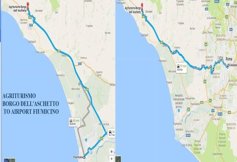 田舎風ホテル Borgo Dell Aschetto