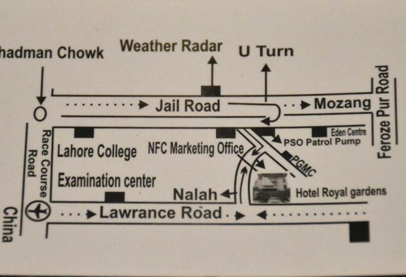 هتل Royal Gardens Lahore