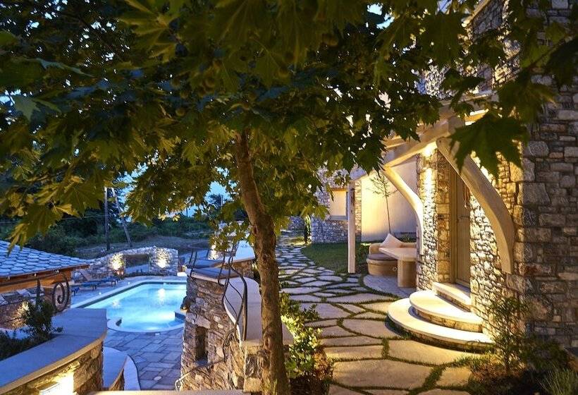 Hotell Sunrise Pelion Villas Tsagkarada