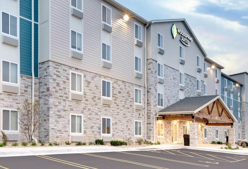 Отель Woodspring Suites Chicago Darien