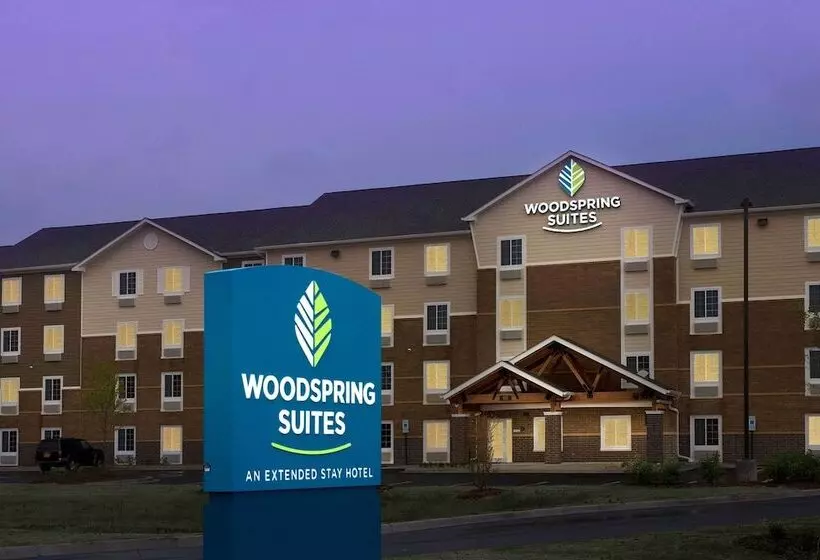 Hotelli Woodspring Suites Chicago Darien