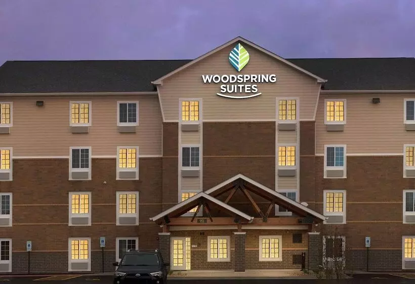 Hotelli Woodspring Suites Chicago Darien