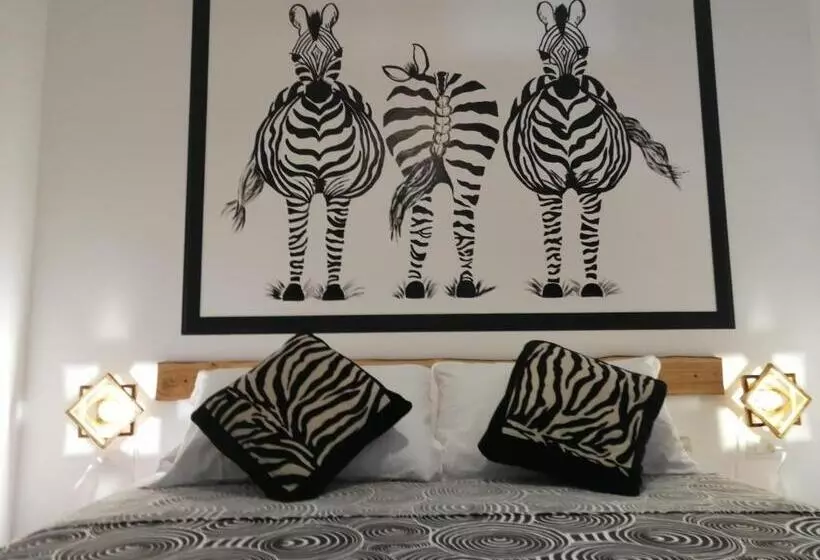 تختخواب و صبحانه Big Mama Jungle Rooms